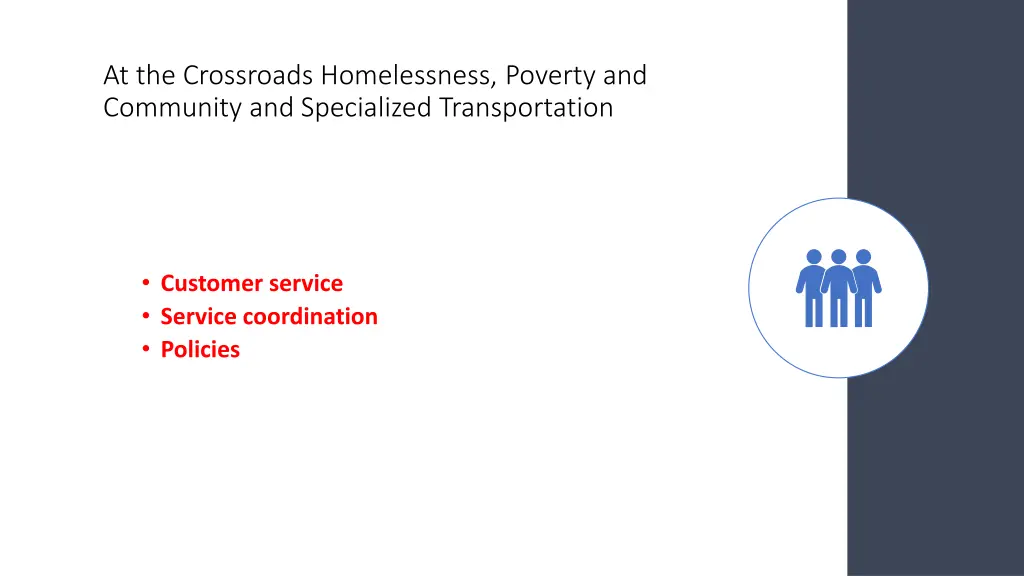 at the crossroads homelessness poverty