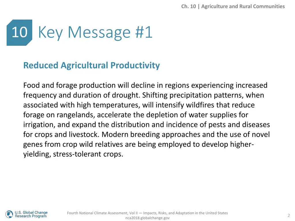 ch 10 agriculture and rural communities