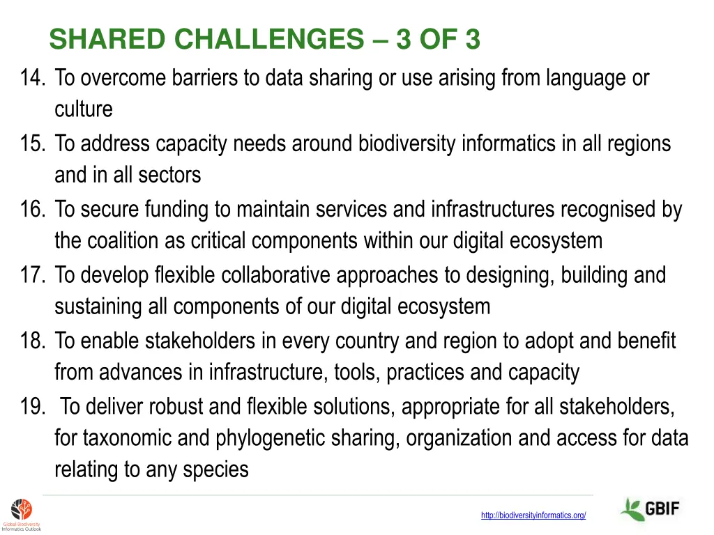 shared challenges 3 of 3 14 to overcome barriers