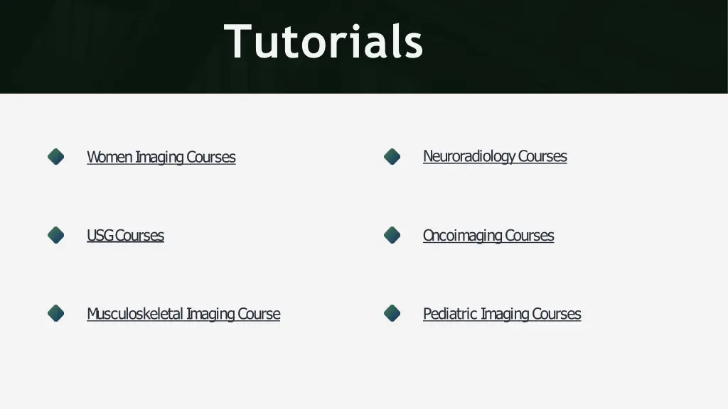 tutorials