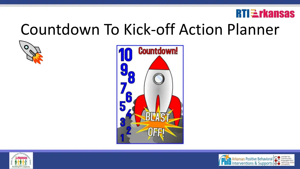 countdown to kick off action planner