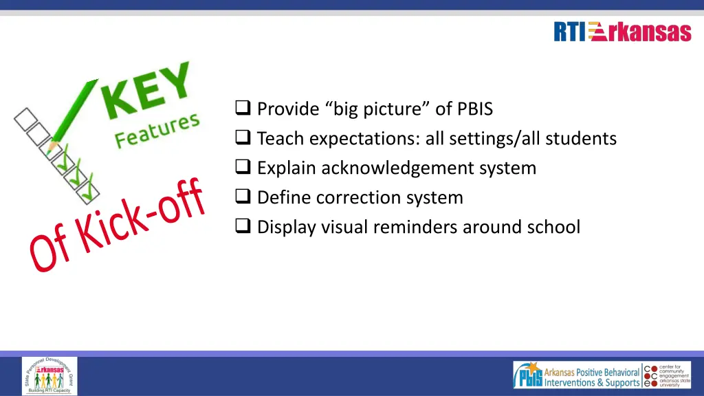 provide big picture of pbis teach expectations