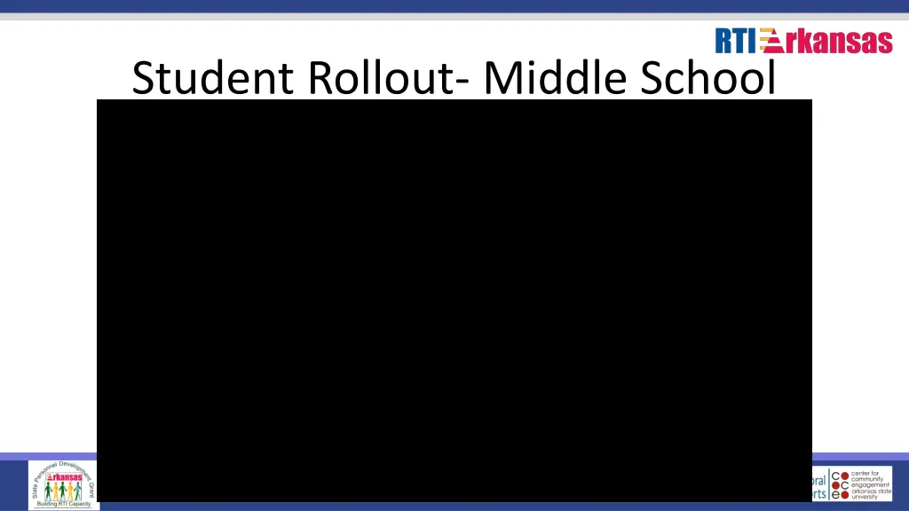 student rollout middle school