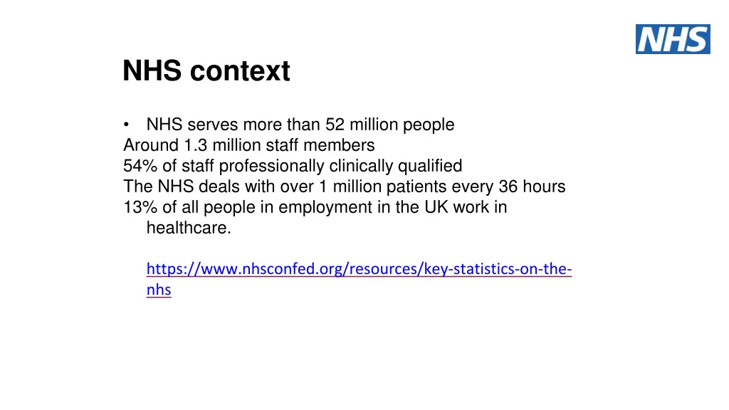 nhs context