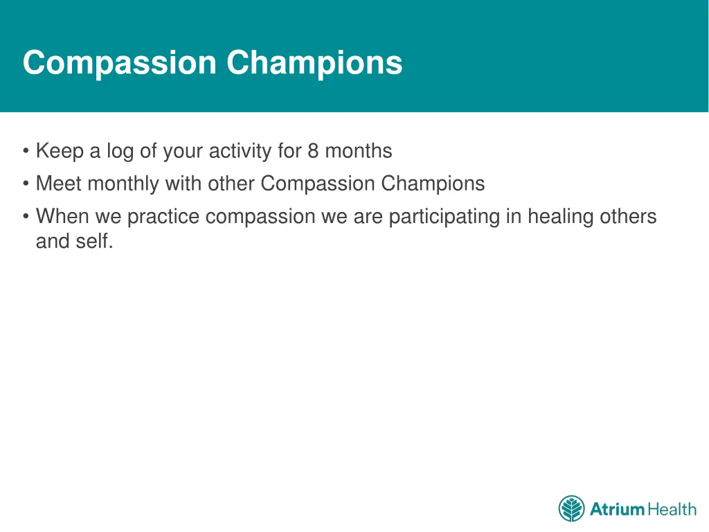 compassion champions