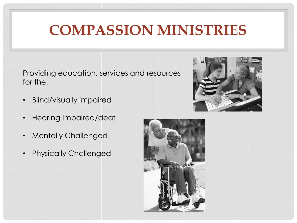 compassion ministries