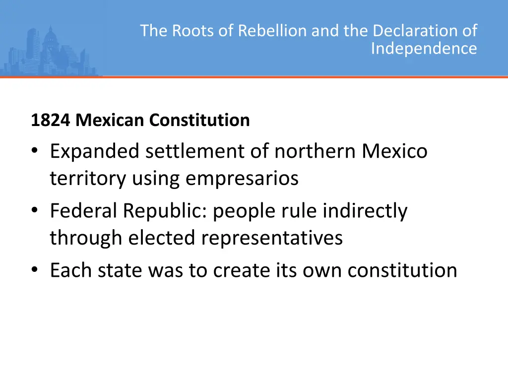 the roots of rebellion and the declaration of