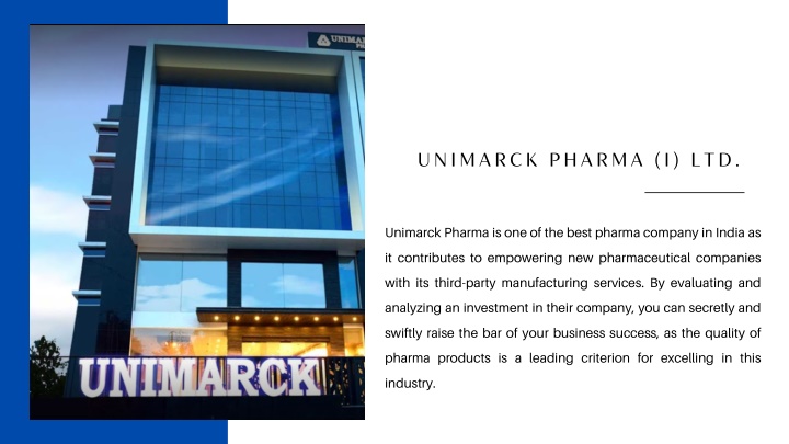 unimarck pharma i ltd