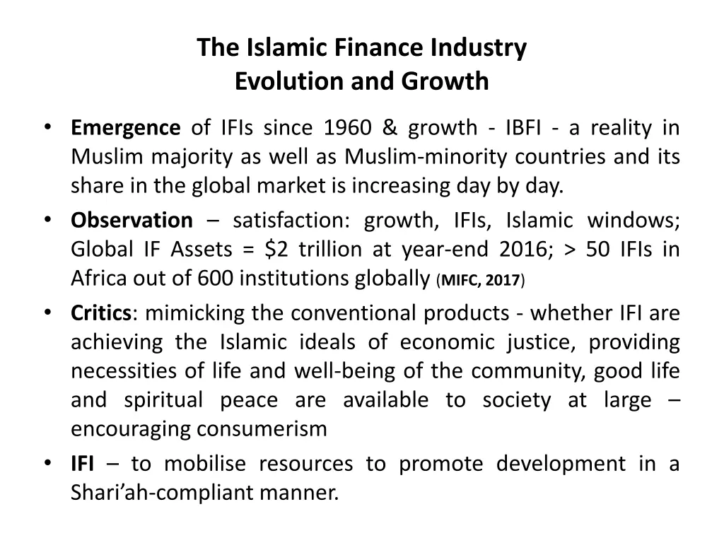 the islamic finance industry evolution and growth 1