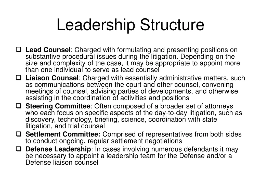 leadership structure 1