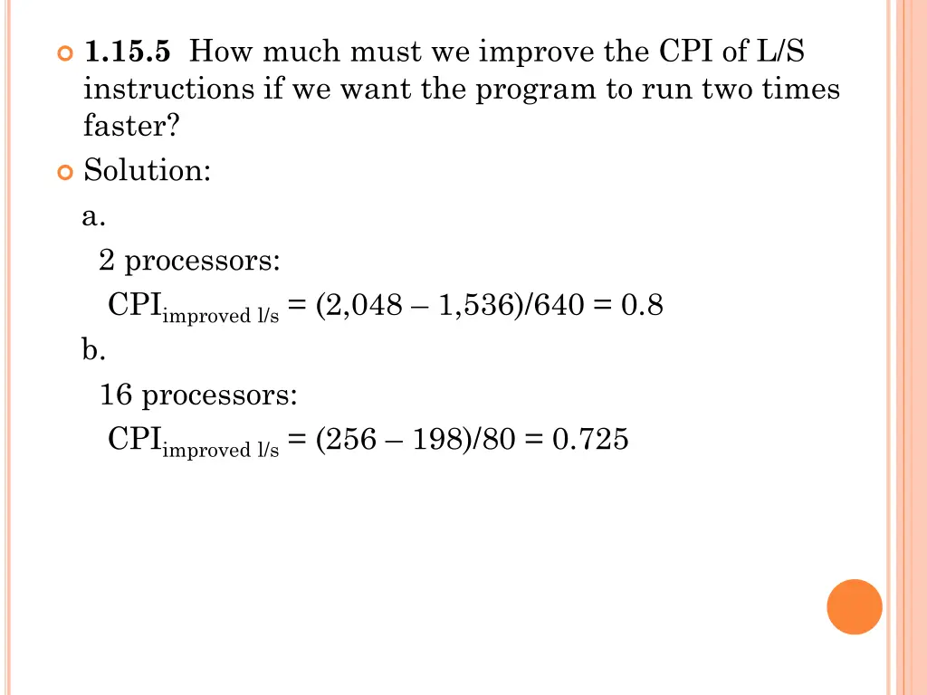 1 15 5 how much must we improve 1