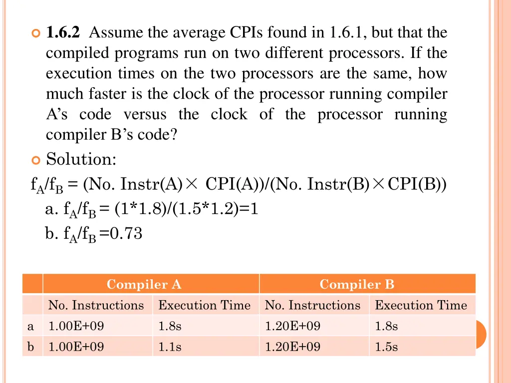 1 6 2 assume the average cpis found