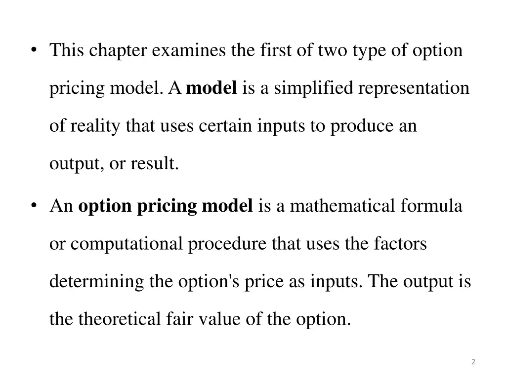 this chapter examines the first of two type