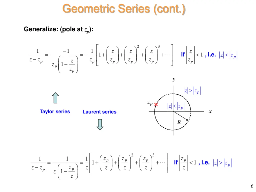 geometric series cont 3