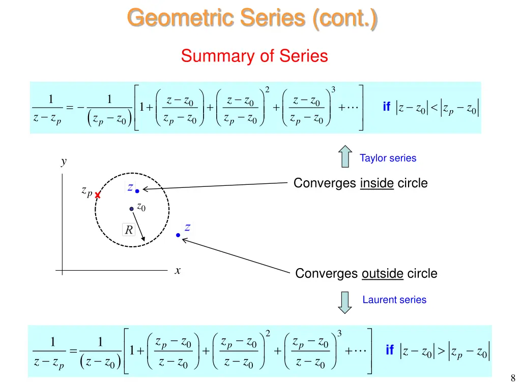 geometric series cont 5