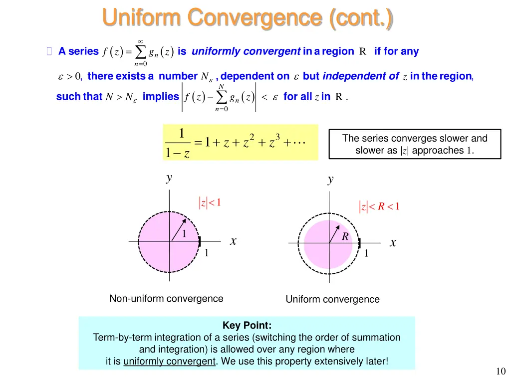 uniform convergence cont