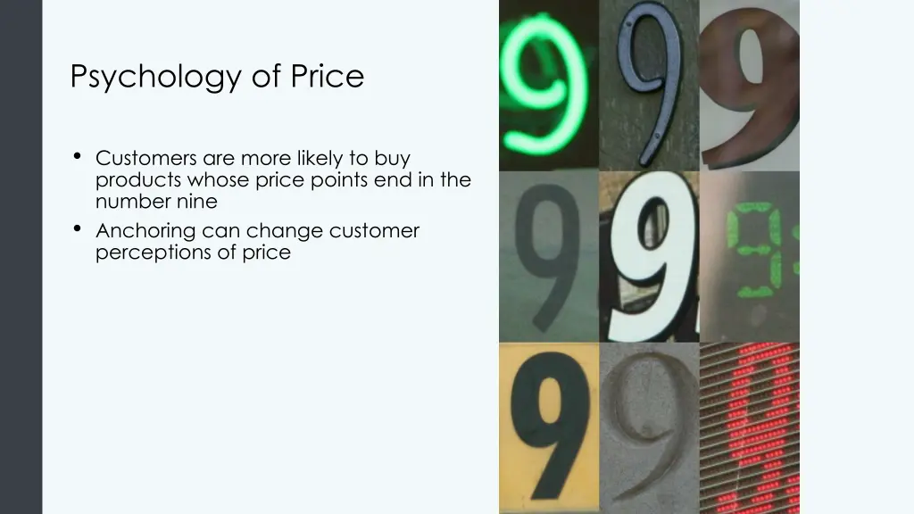 psychology of price