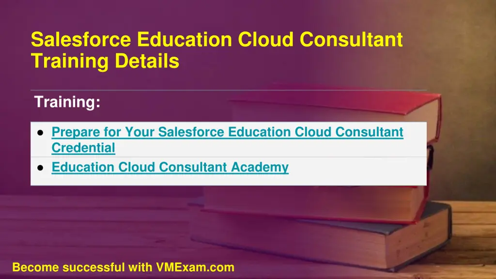 salesforce education cloud consultant training