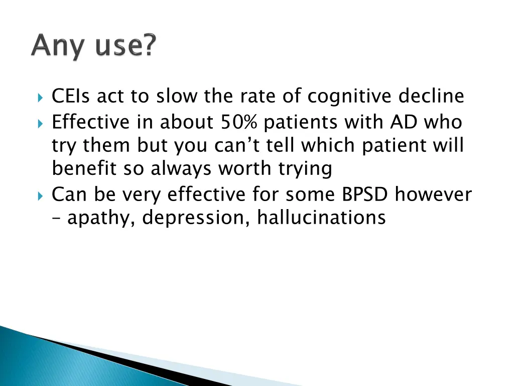 ceis act to slow the rate of cognitive decline