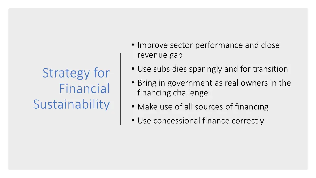 improve sector performance and close revenue