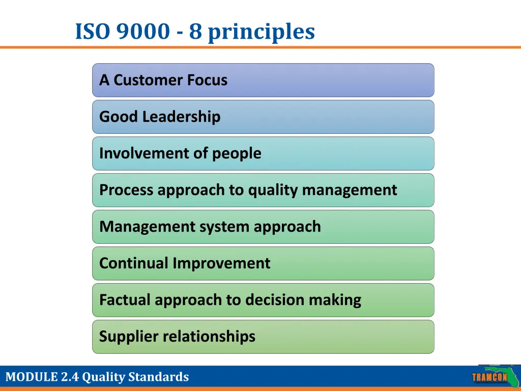 iso 9000 8 principles