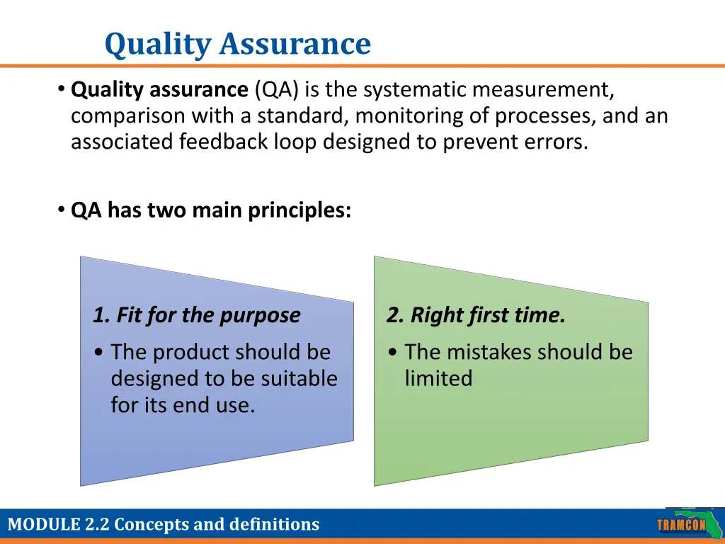 quality assurance