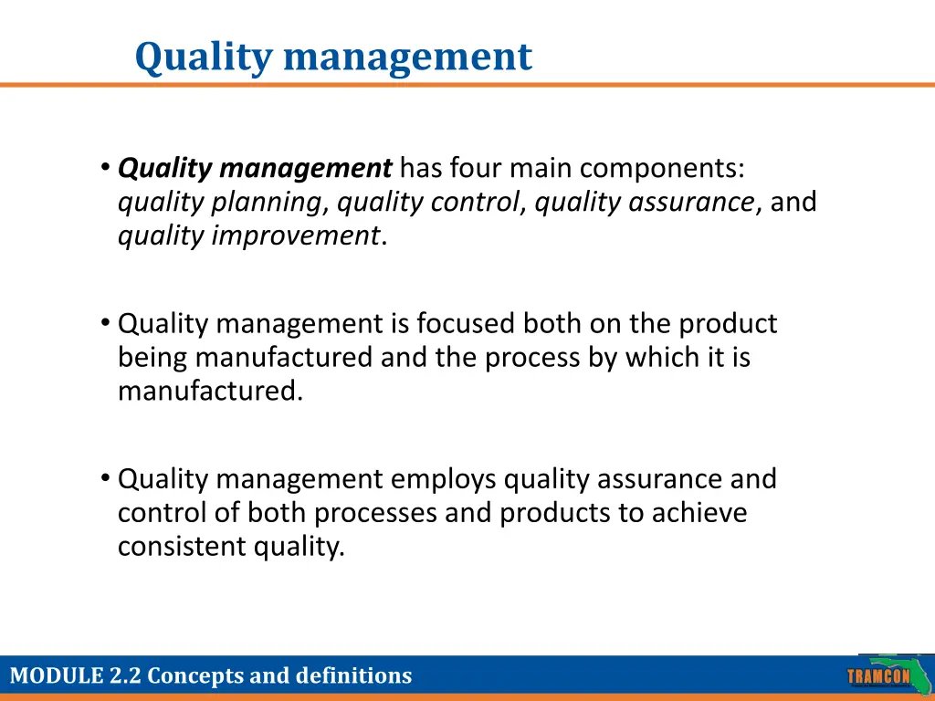 quality management