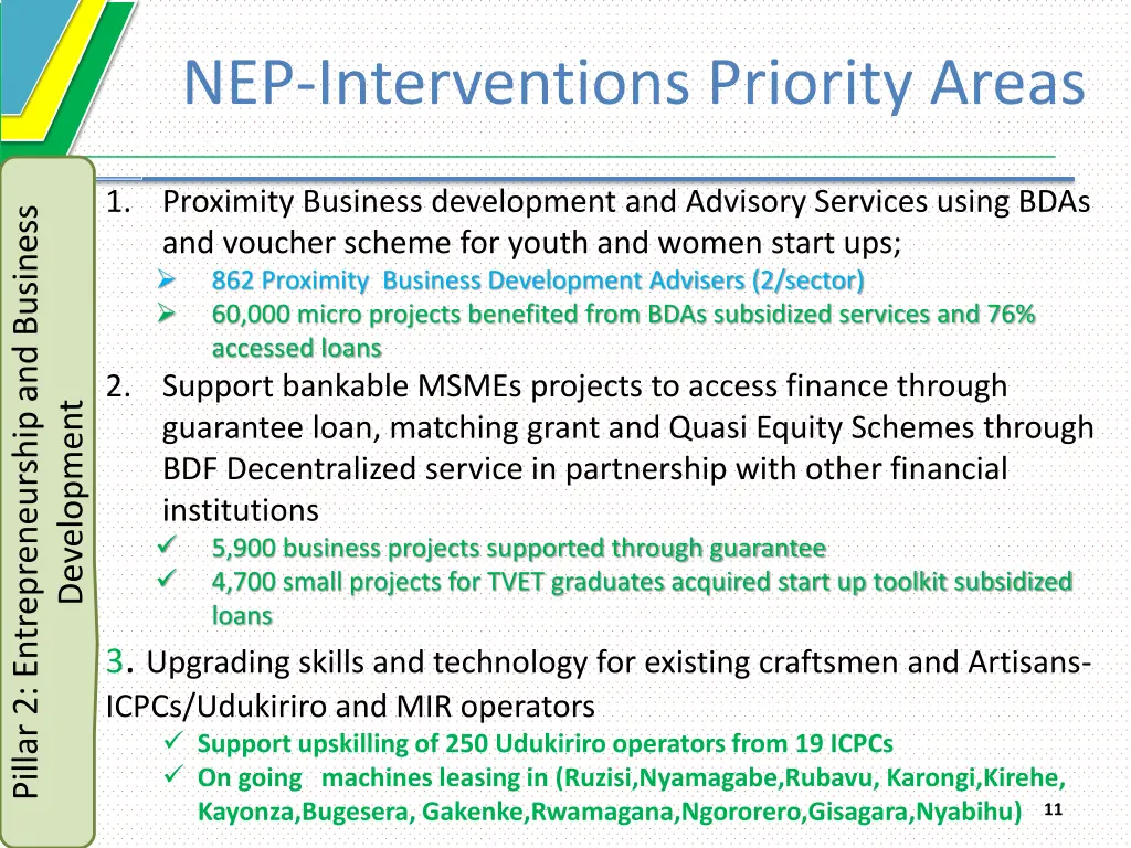 nep interventions priority areas 1