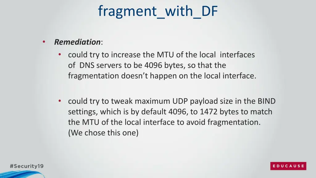 fragment with df 2