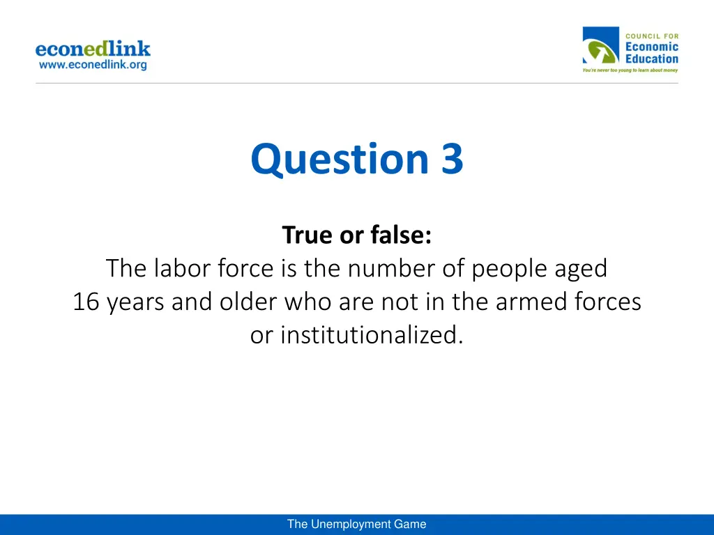 question 3