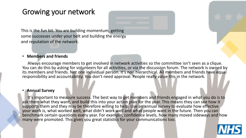 growing your network growing your network