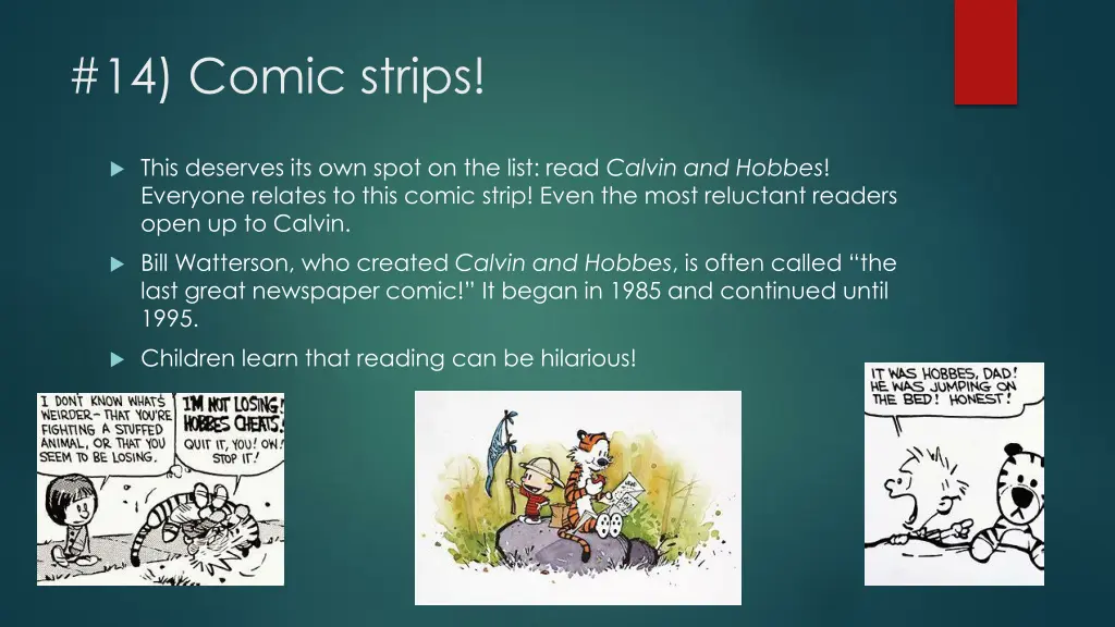 14 comic strips