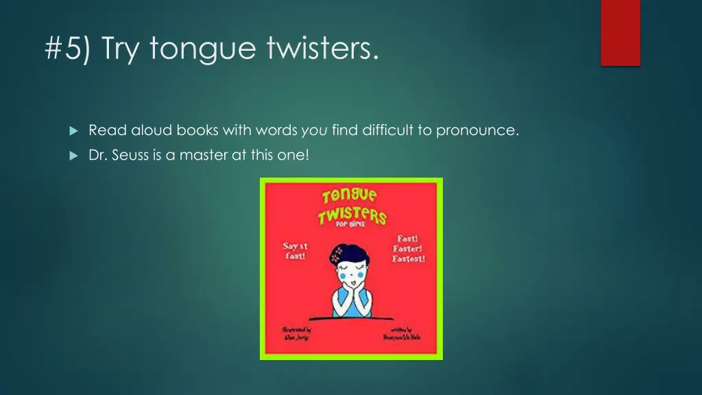 5 try tongue twisters