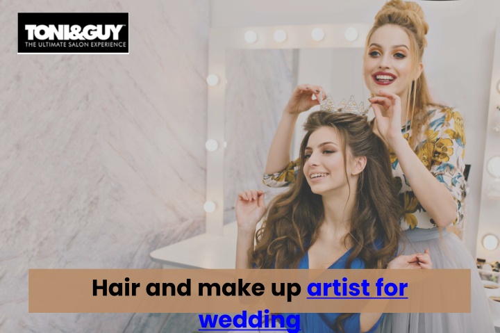 hair and make up artist for wedding