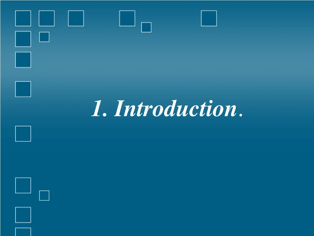 1 introduction