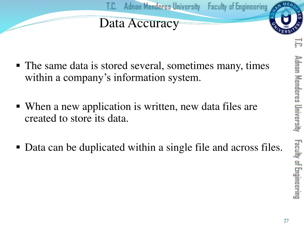 data accuracy