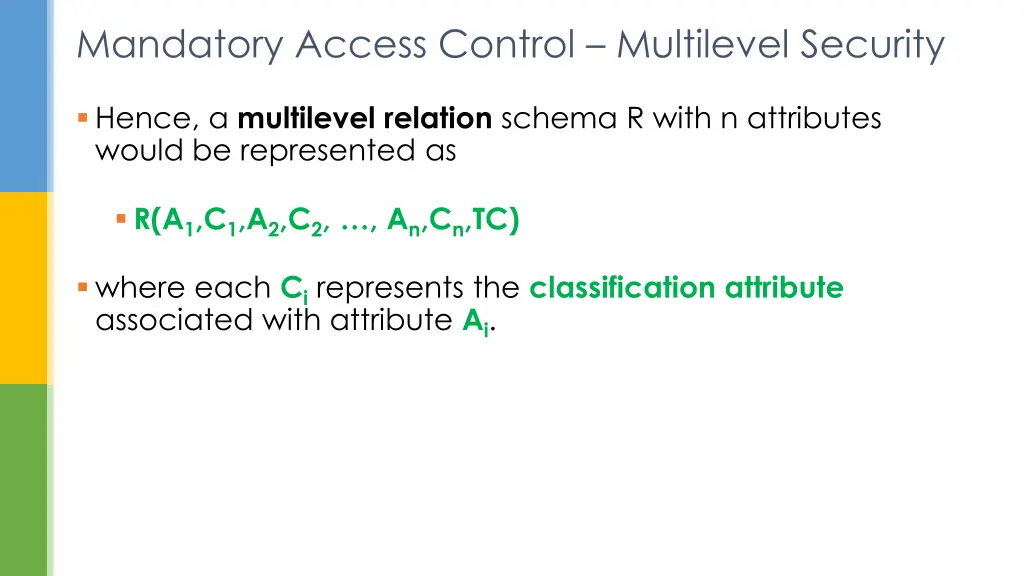 mandatory access control multilevel security 1