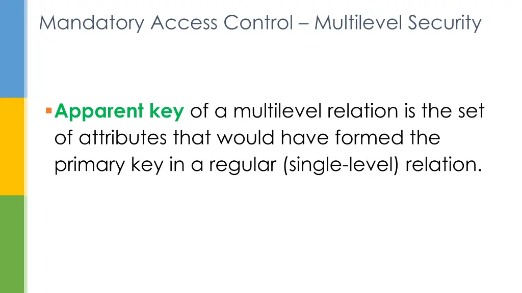 mandatory access control multilevel security 2