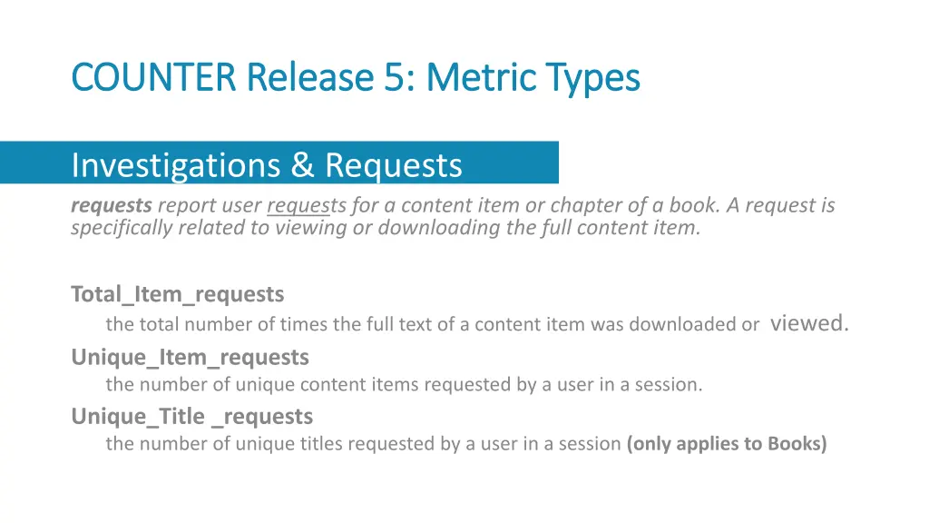 counter release 5 metric types counter release 1