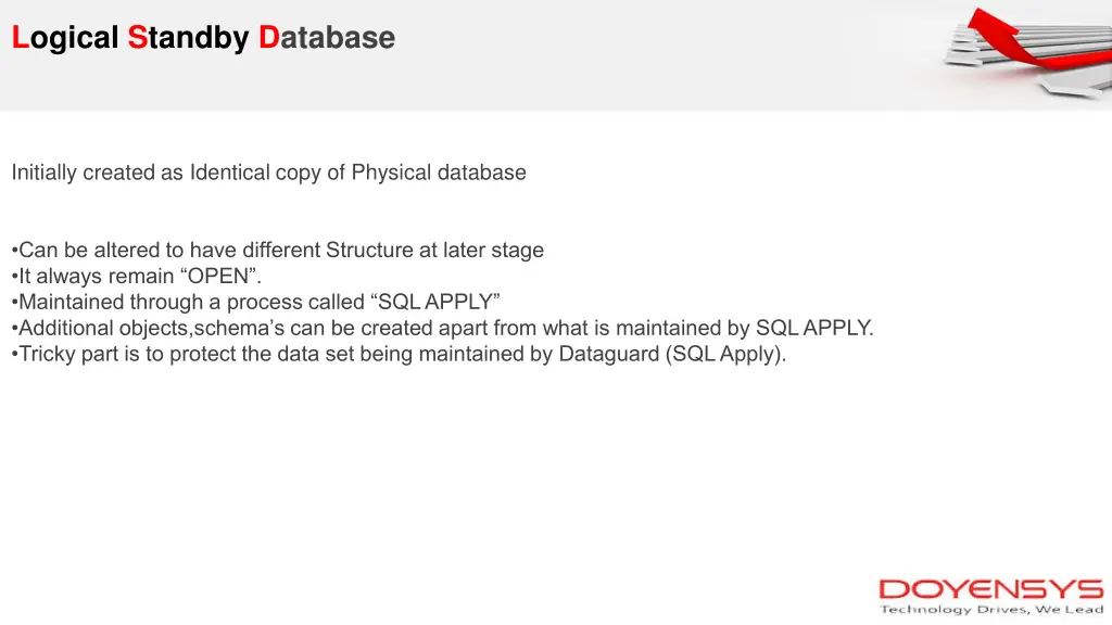 logical standby database