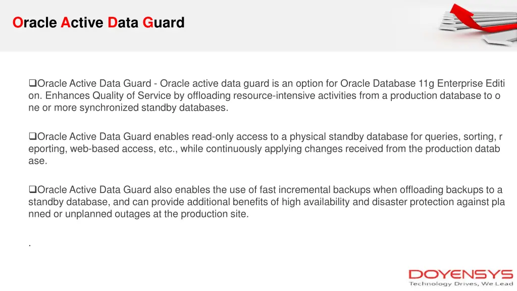 oracle active data guard