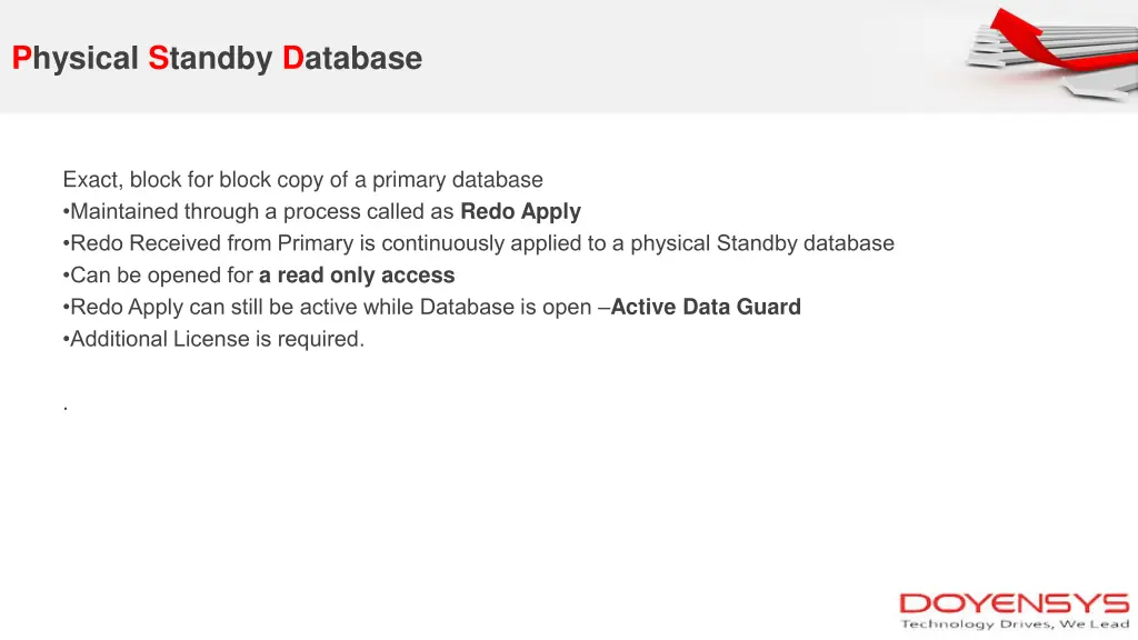 physical standby database 2