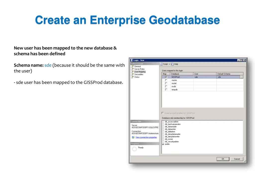 create an enterprise geodatabase 4