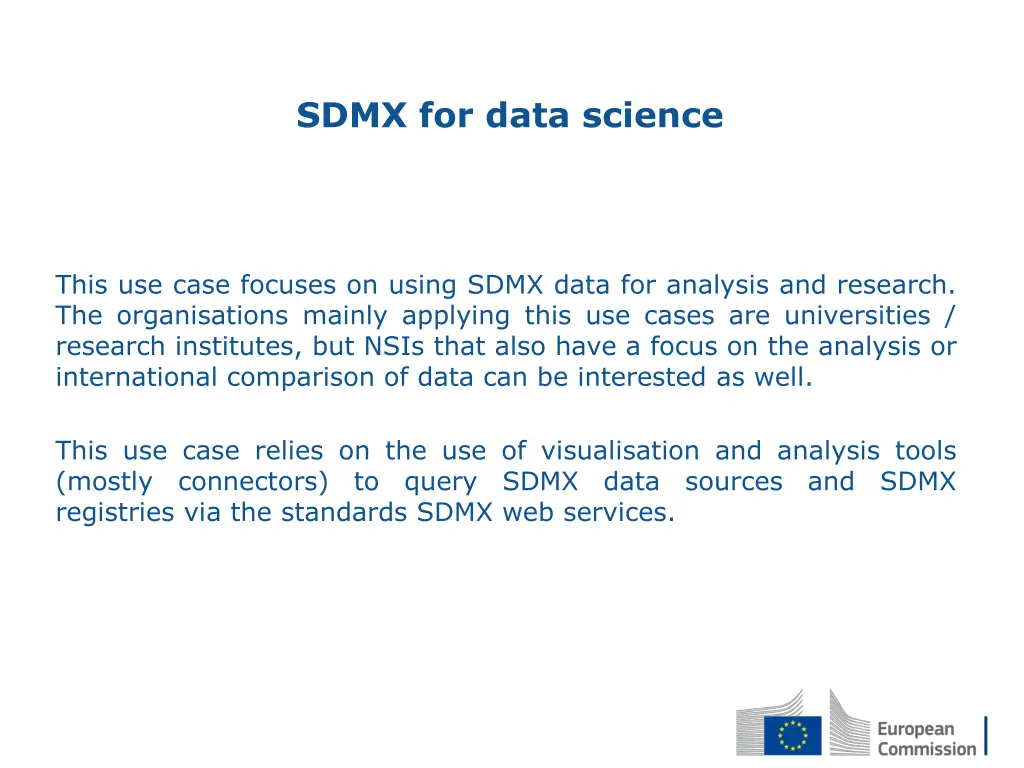 sdmx for data science