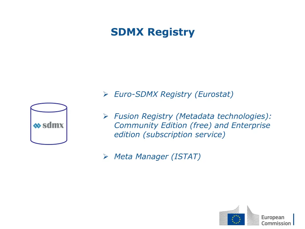 sdmx registry