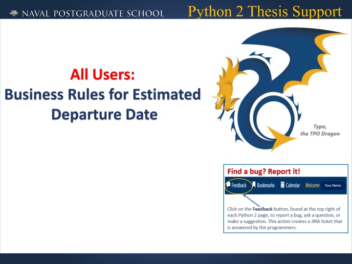 python 2 thesis support