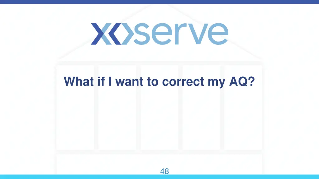 what if i want to correct my aq