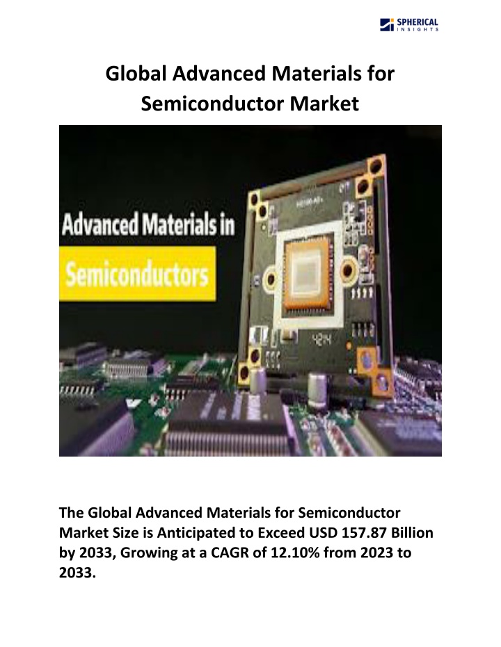 global advanced materials for semiconductor market