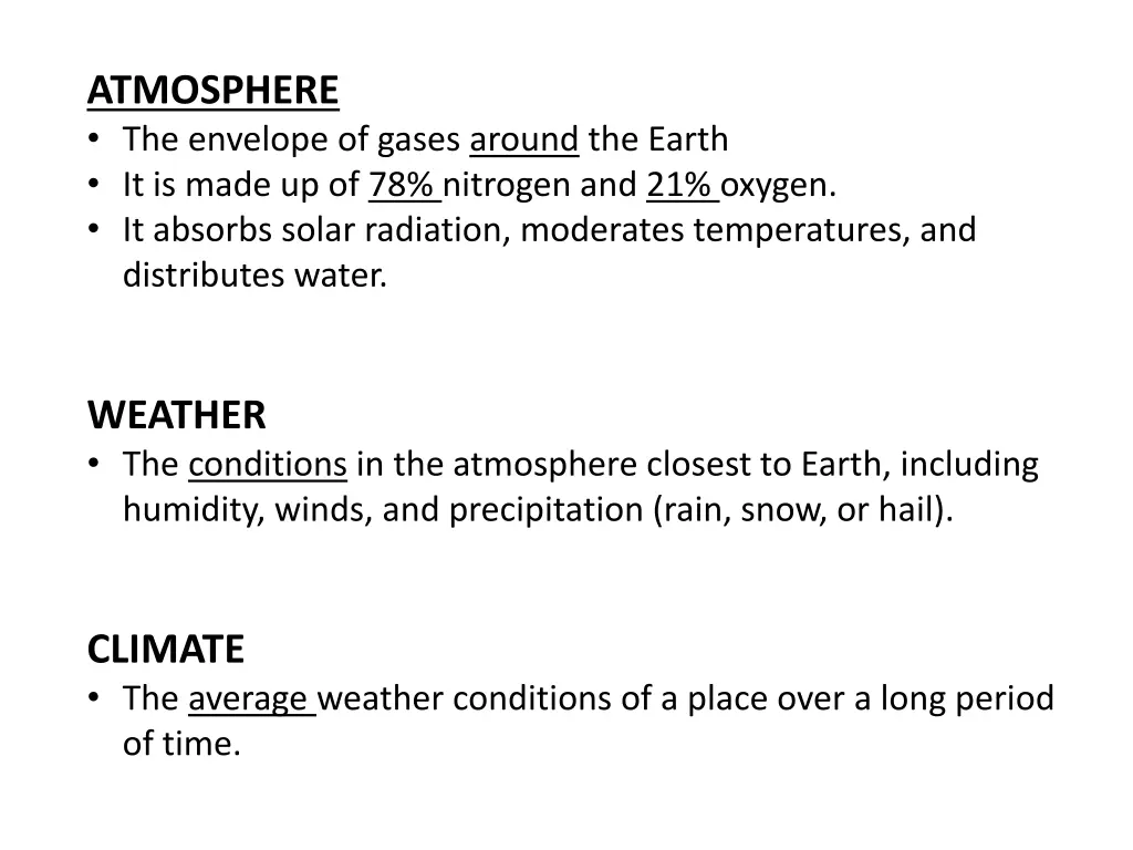 atmosphere the envelope of gases around the earth