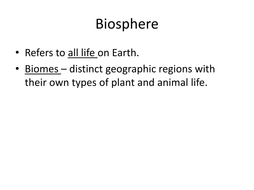 biosphere 1